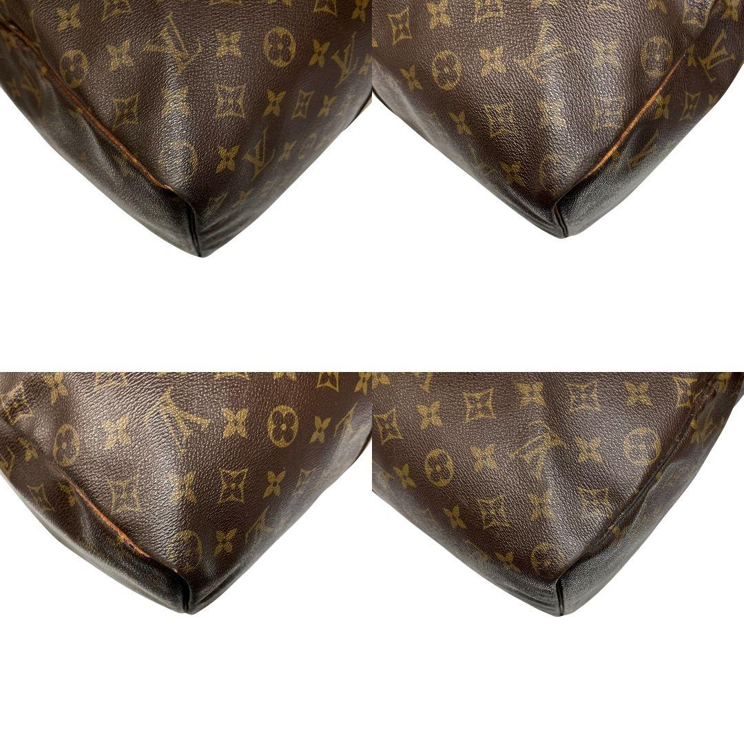 【正規品】ルイヴィトン　モノグラム　キーポル50　ボストンバッグ　旅行かばん 茶