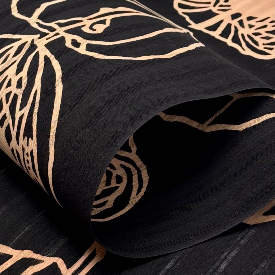 浴衣　夏着物　竺仙　ほおずき　かげろう地　注染　「宮下真理子作画」　6468