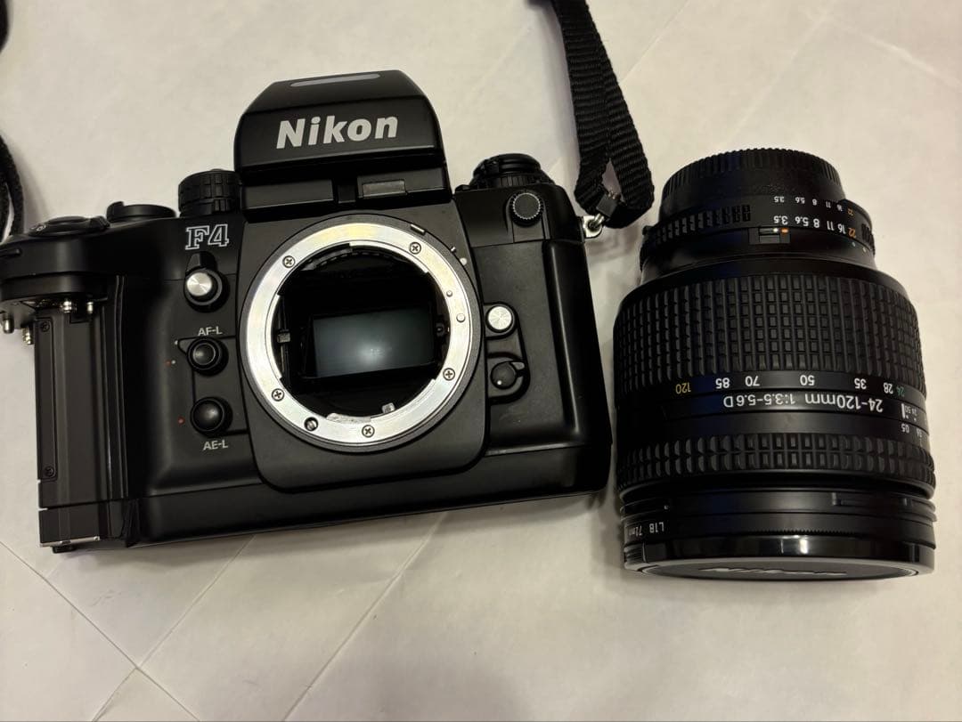 NikonF4カメラAFZoom-Nikkor24-120mm本体　レンズセット