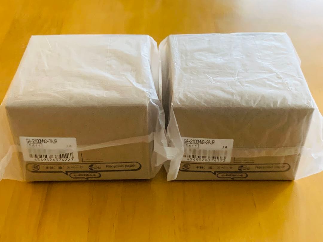 ⭐︎新品未使用⭐︎箱タグ付 G-SHOCK2点セットMANGA★漫画カシオーク