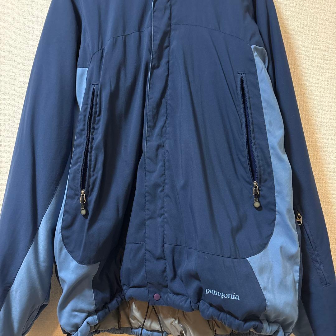 Patagonia 裏地フリースジャケット（ブルー系）