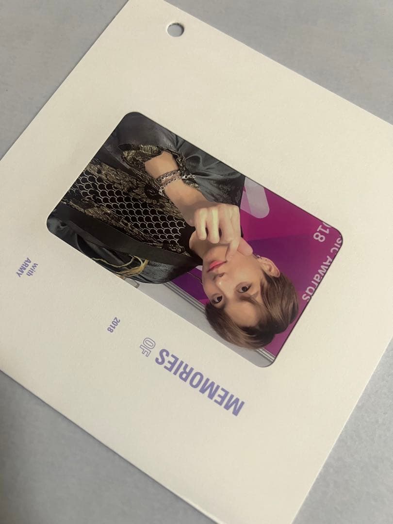 BTS MEMORIES 2018 ジョングク 特典 トレカ セット