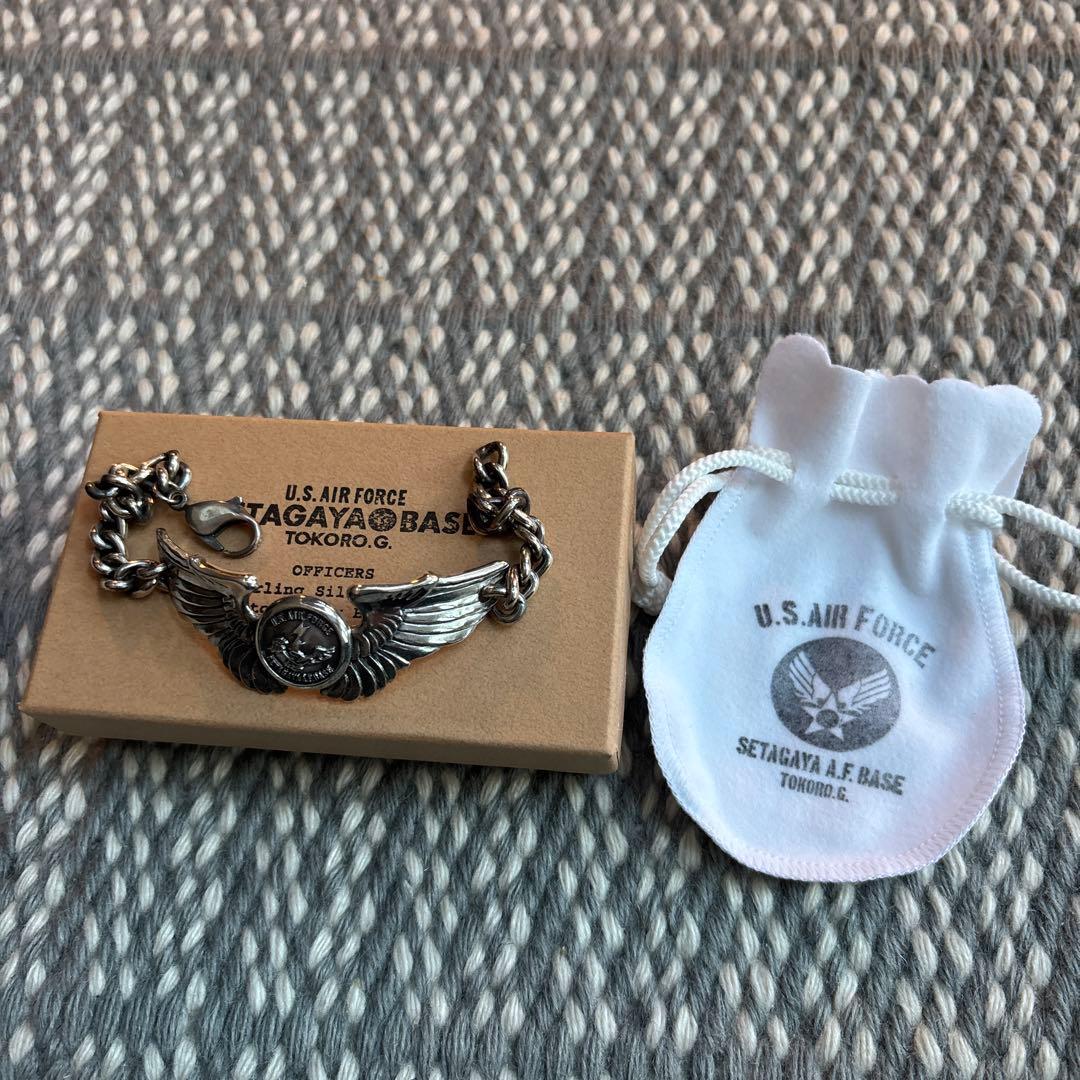 世田谷ベース　S.E.A.F. スターリングシルバー・ウイングブレスレット