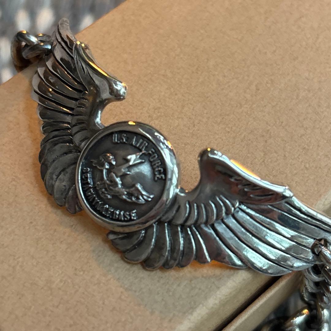 世田谷ベース　S.E.A.F. スターリングシルバー・ウイングブレスレット