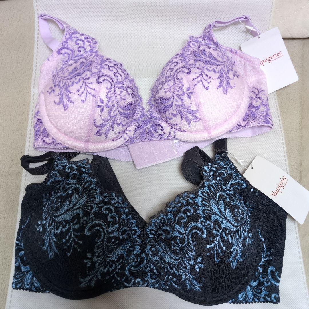 マキジェリーク　チャコール　紫　2点　新品未使用