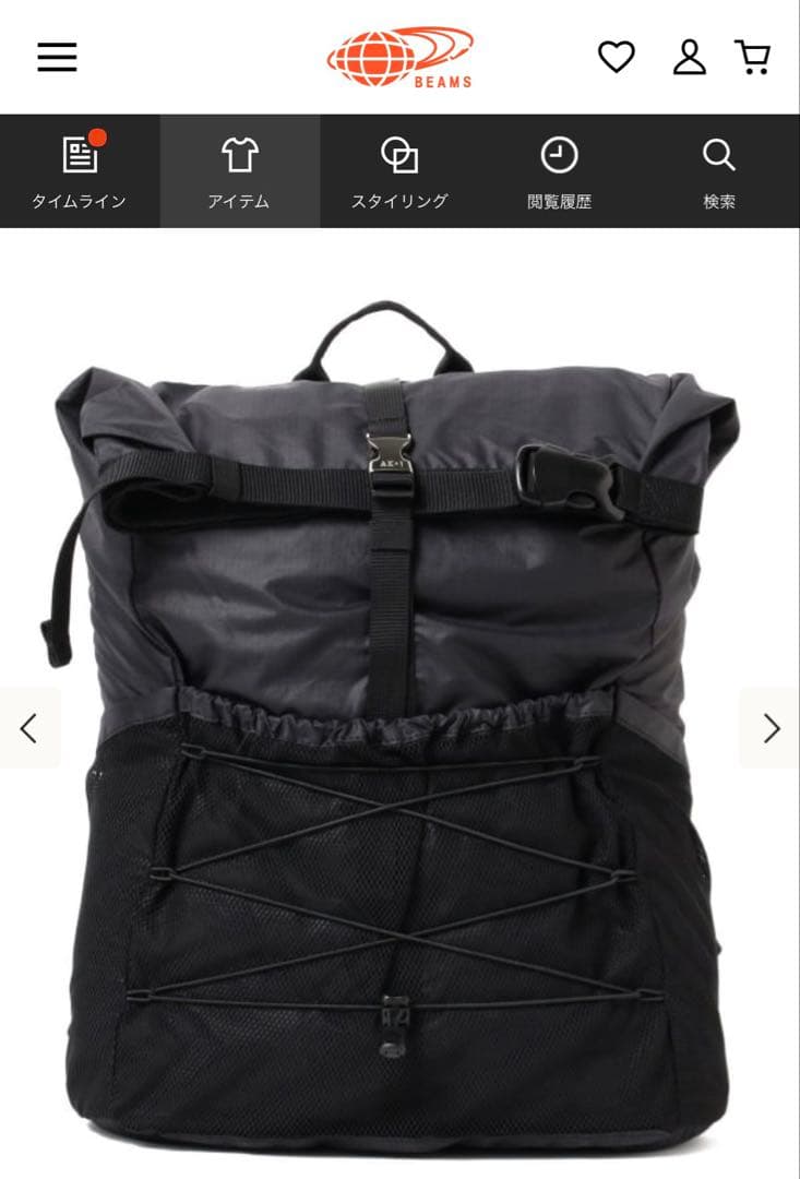 デミルクスビームス★AK＋1★2wayリュック★超美品