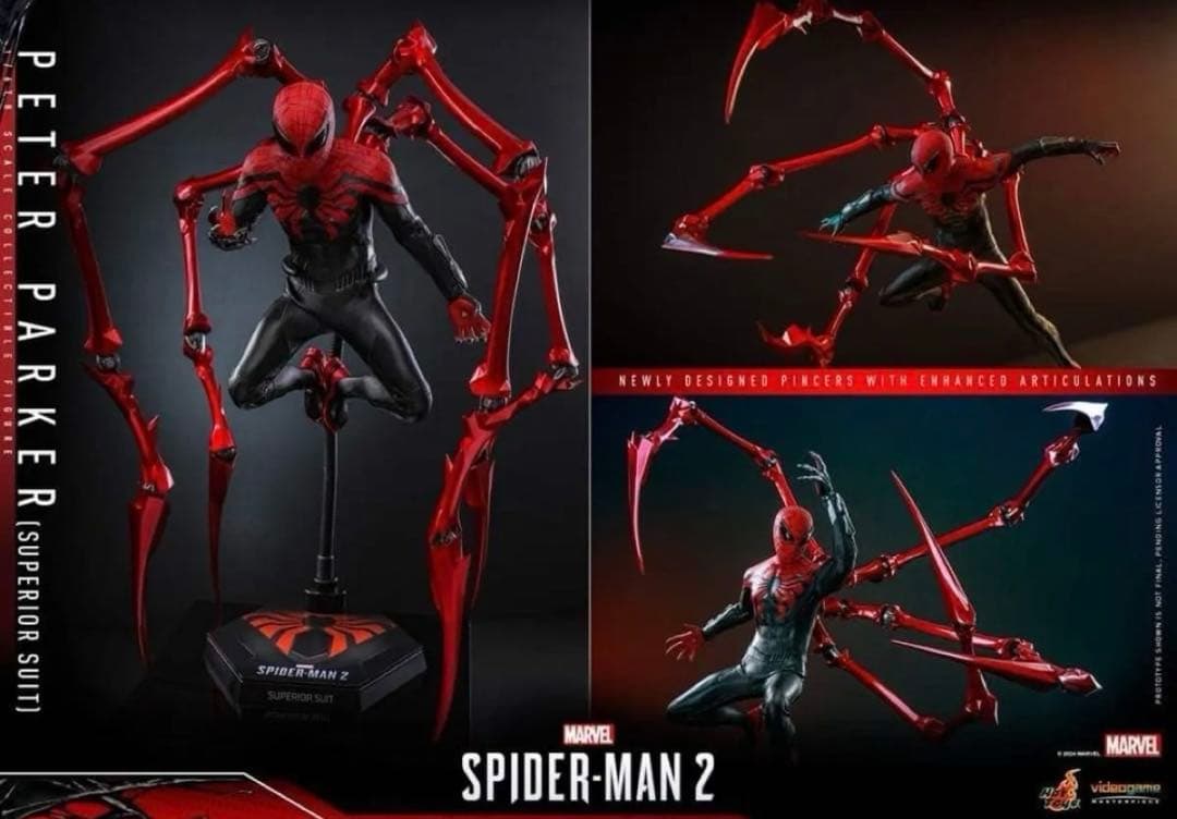 【新品】ホットトイズSpider-Man2スパイダーマンスーペリアスーツ