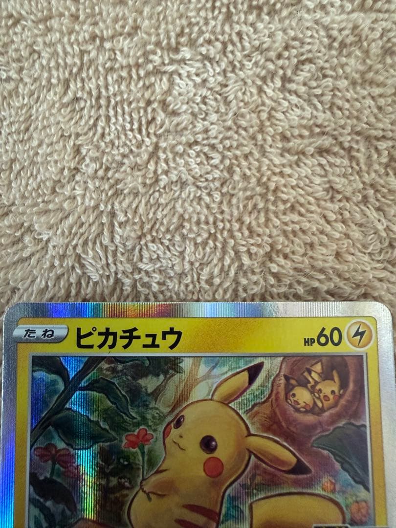 「ピカピカ！ピカチュウ！プロモカードキャンペーン！」 124/S-P 2枚