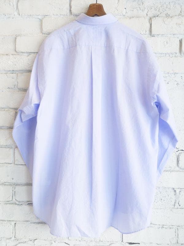 新品未使用 COMOLI コモリシャツ 23ss SAX サイズ4 限定カラー