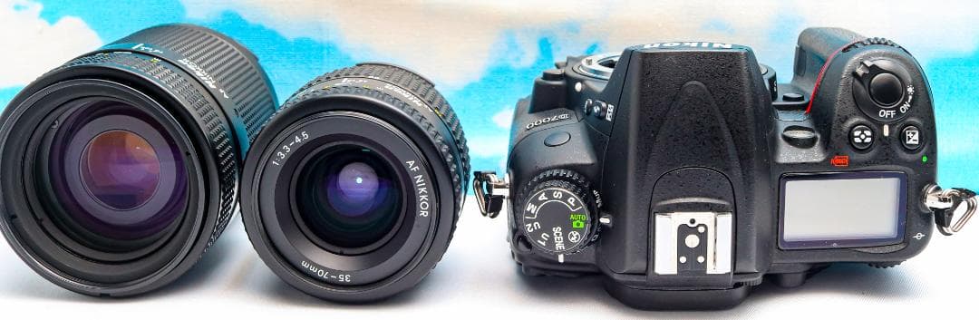 ニコン Nikon D7000⭐️本格一眼レフ！⭐️ダブルレンズ⭐️スマホ転送可
