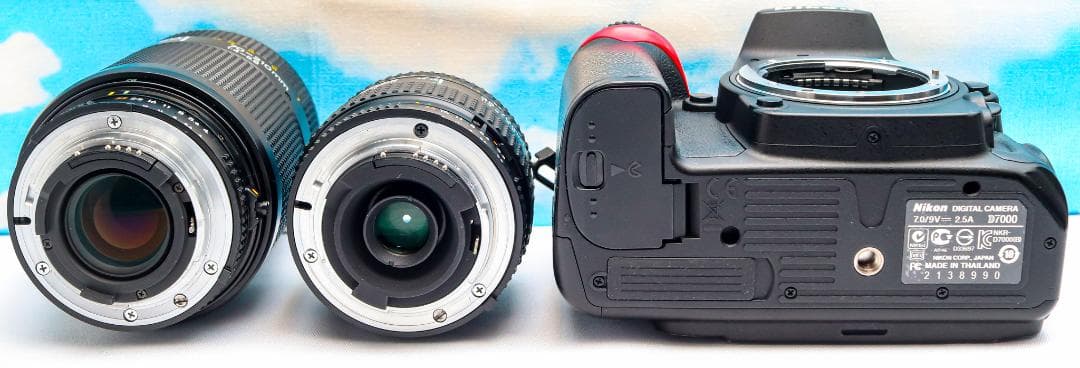 ニコン Nikon D7000⭐️本格一眼レフ！⭐️ダブルレンズ⭐️スマホ転送可