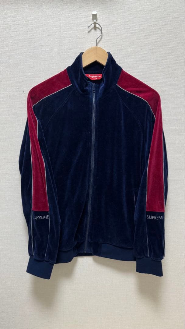 ジャケット・アウター supreme velour track jacket