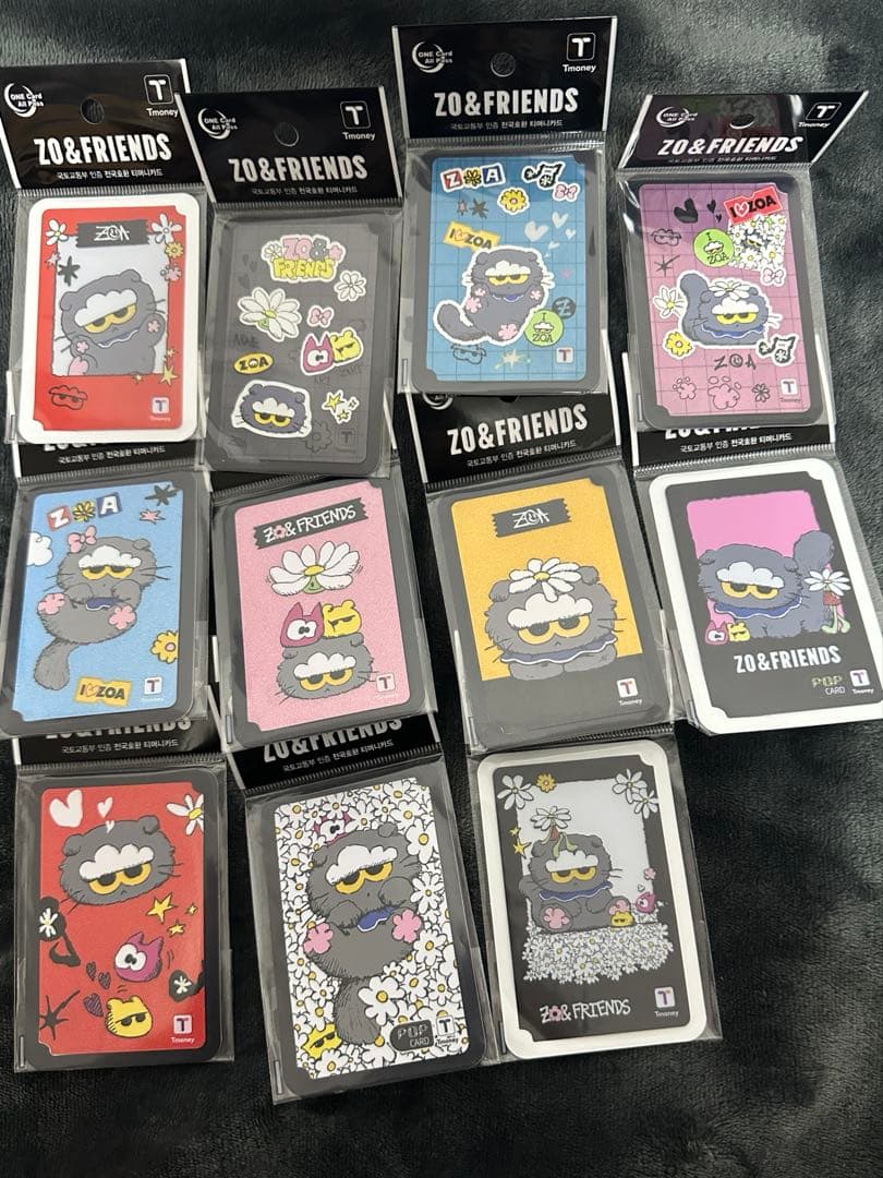 ZO&FRIENDS G-DRAGON tmoney 韓国 交通カード セット