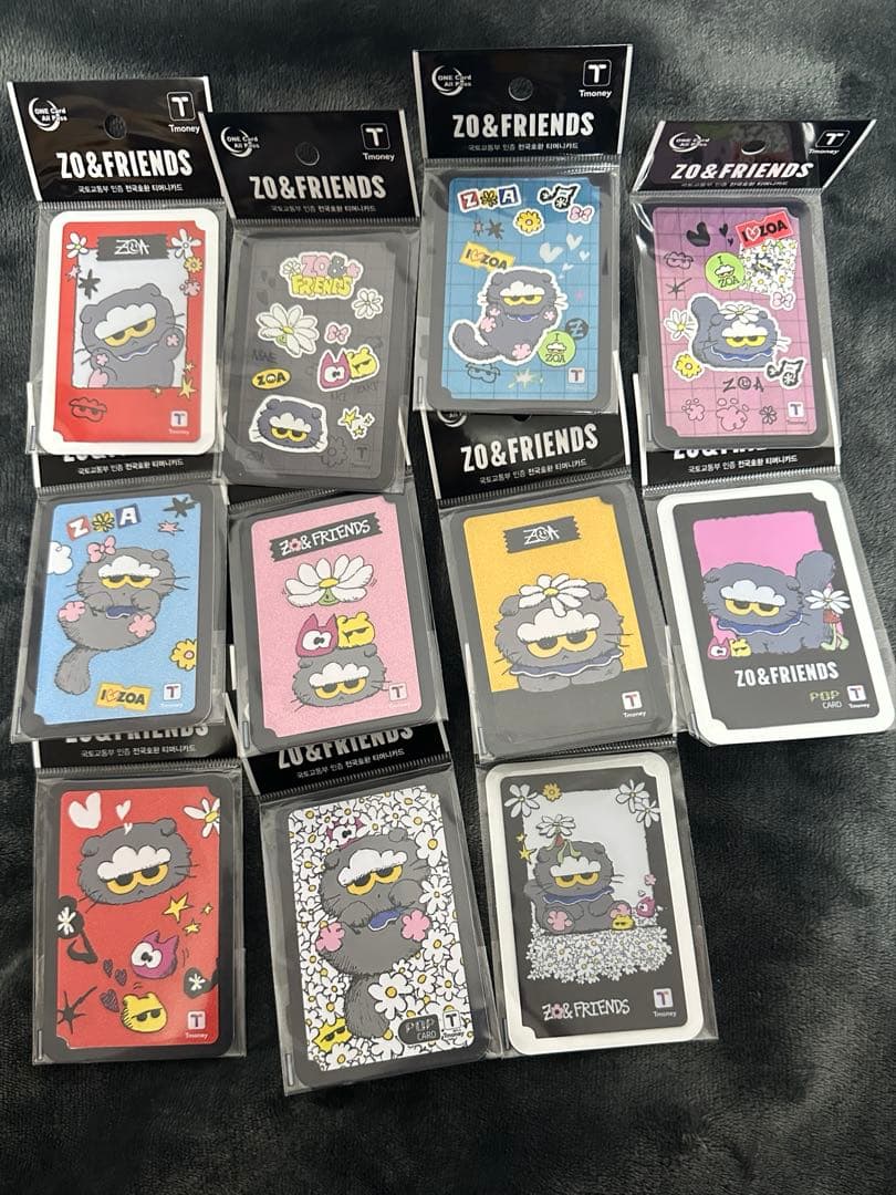 ZO&FRIENDS G-DRAGON tmoney 韓国 交通カード セット