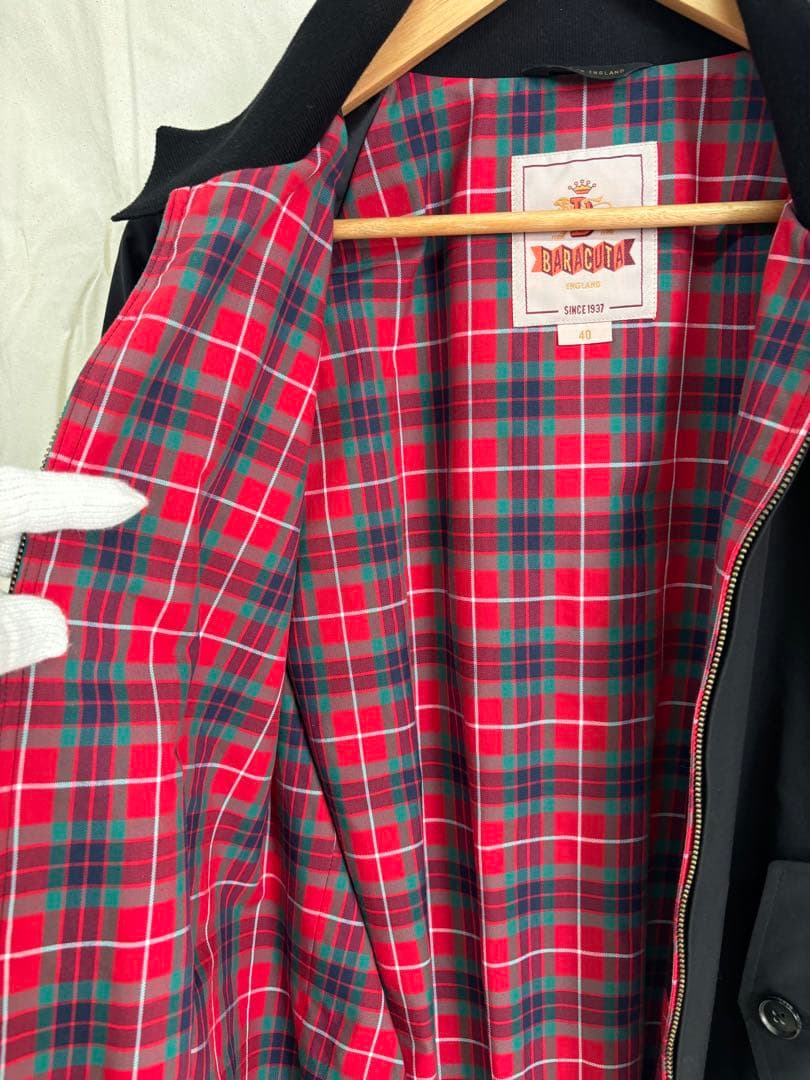 BARACUTA バラクータ　黒　40 英国製　G9