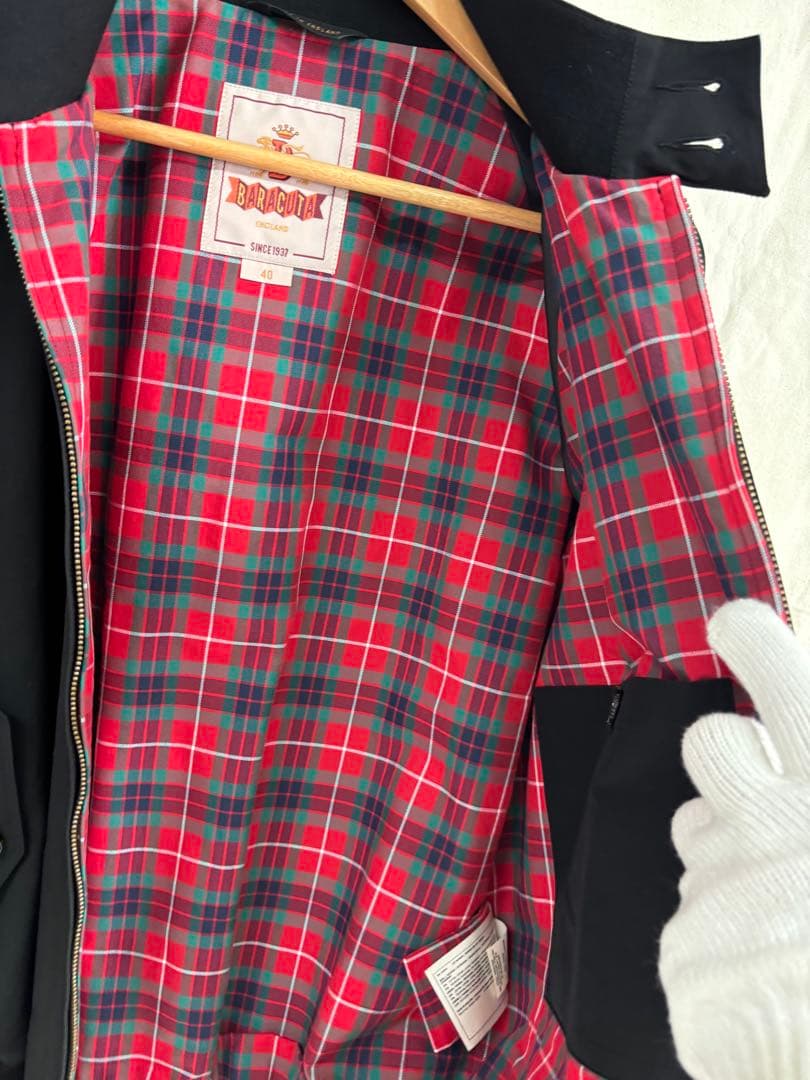 BARACUTA バラクータ　黒　40 英国製　G9