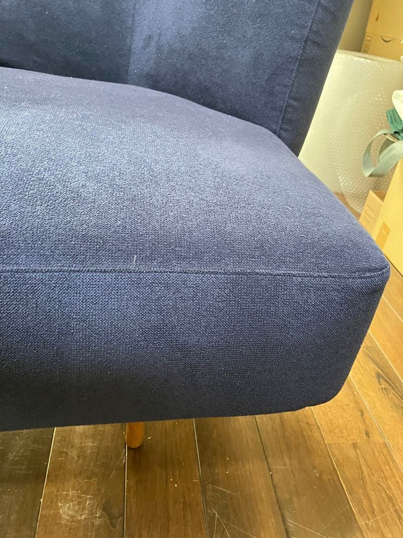 IDEE KAI ネイビー ファブリックソファ