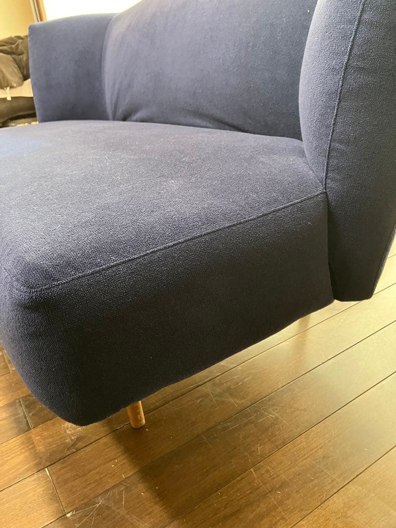 IDEE KAI ネイビー ファブリックソファ