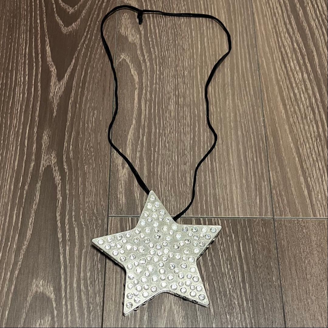 UNDERCOVER ネックレス バッジ 星 スター ストーン