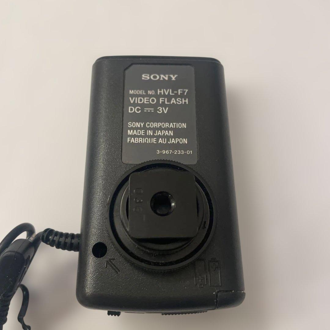 ソニー　ビデオフラッシュ「HVL-F7」