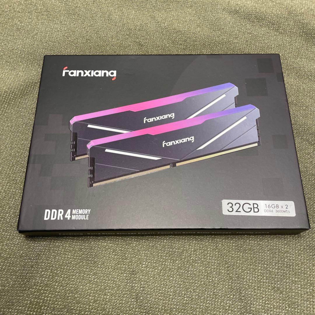 DDR4 32GB 3600Mhz 16GBx2デスクトップPC LED RGB