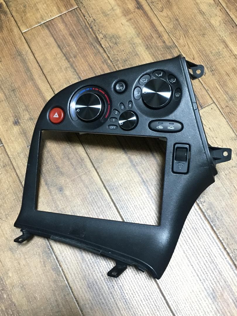 【RX-7 FD3S用】薄型アルミエアコンダイヤル/エアコンノブ(透過照明あり)