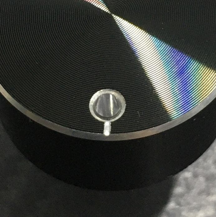 【RX-7 FD3S用】薄型アルミエアコンダイヤル/エアコンノブ(透過照明あり)