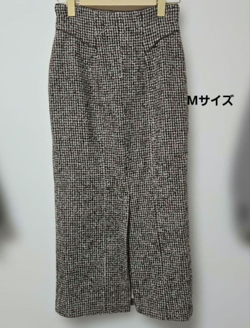 herlipto ヘミングウェイ　ツイードスカートロング