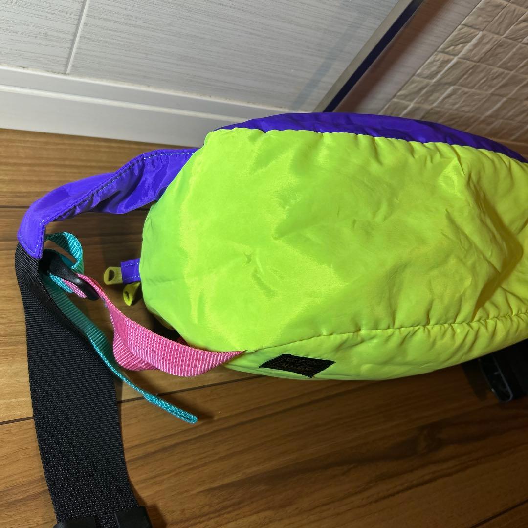 ポーター　PORTER コラボ　ボディバッグ ネオンカラー　PFY15