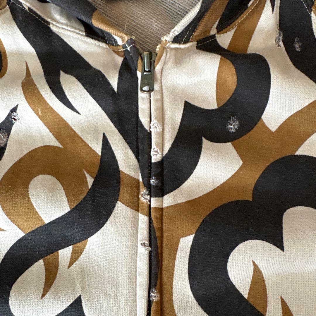 ナンバーナイン　ハートカモパーカー　迷彩