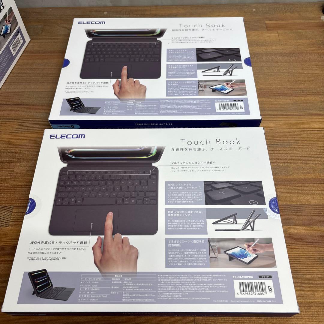 【ゆー】【新品 未使用 】ELECOM　キーボード Touch Book
