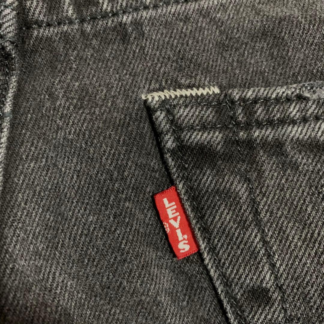 【美品】リーバイス 生誕150周年記念 エディフィス別注 501 ブラックデニム