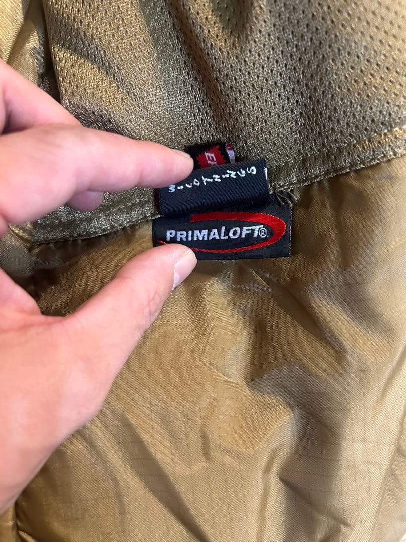 PRIMALOFT 極寒用ジャケット スモール・レギュラー