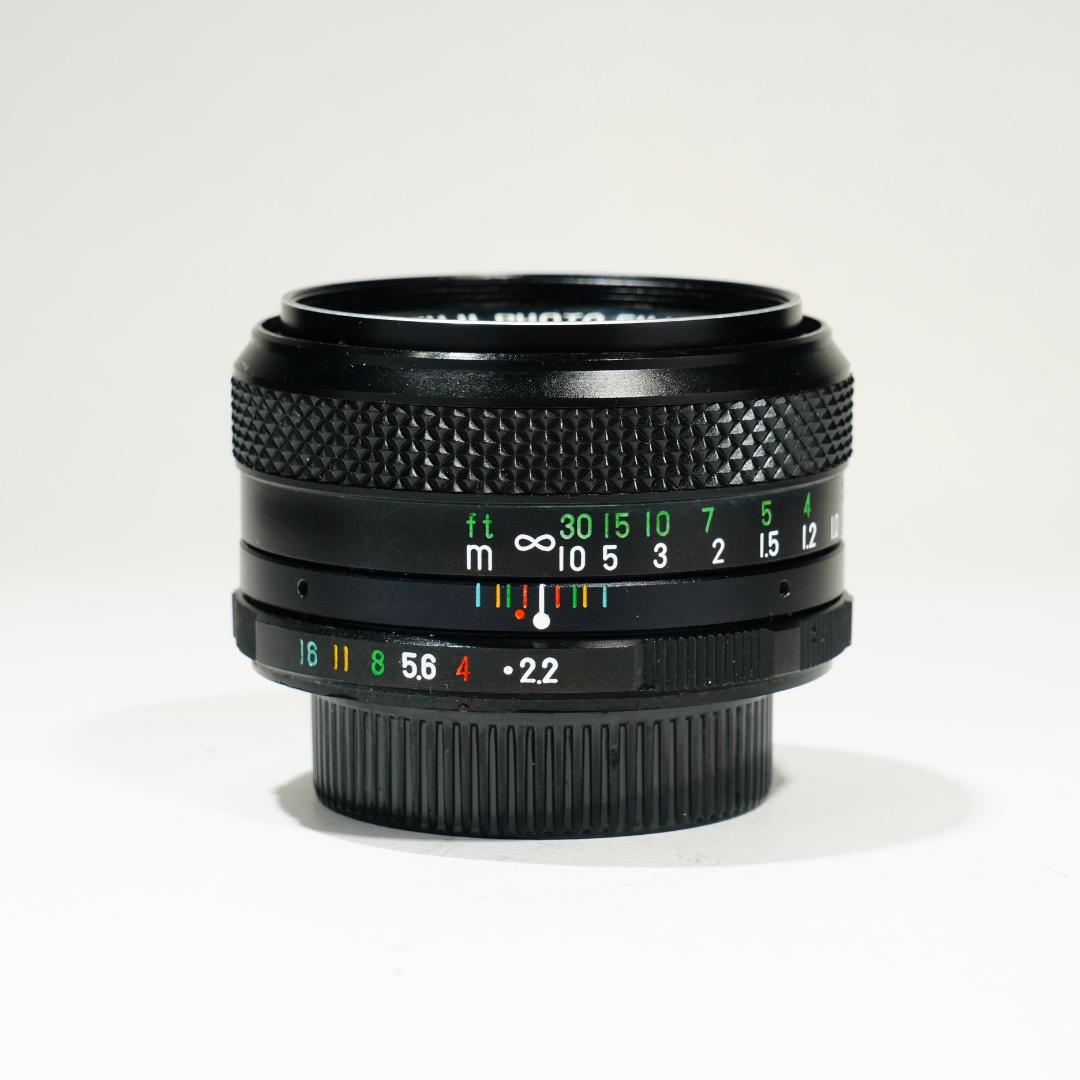 【希少一部金属】動作◎ FUJINON 55mm F2.2 817 バブルボケ