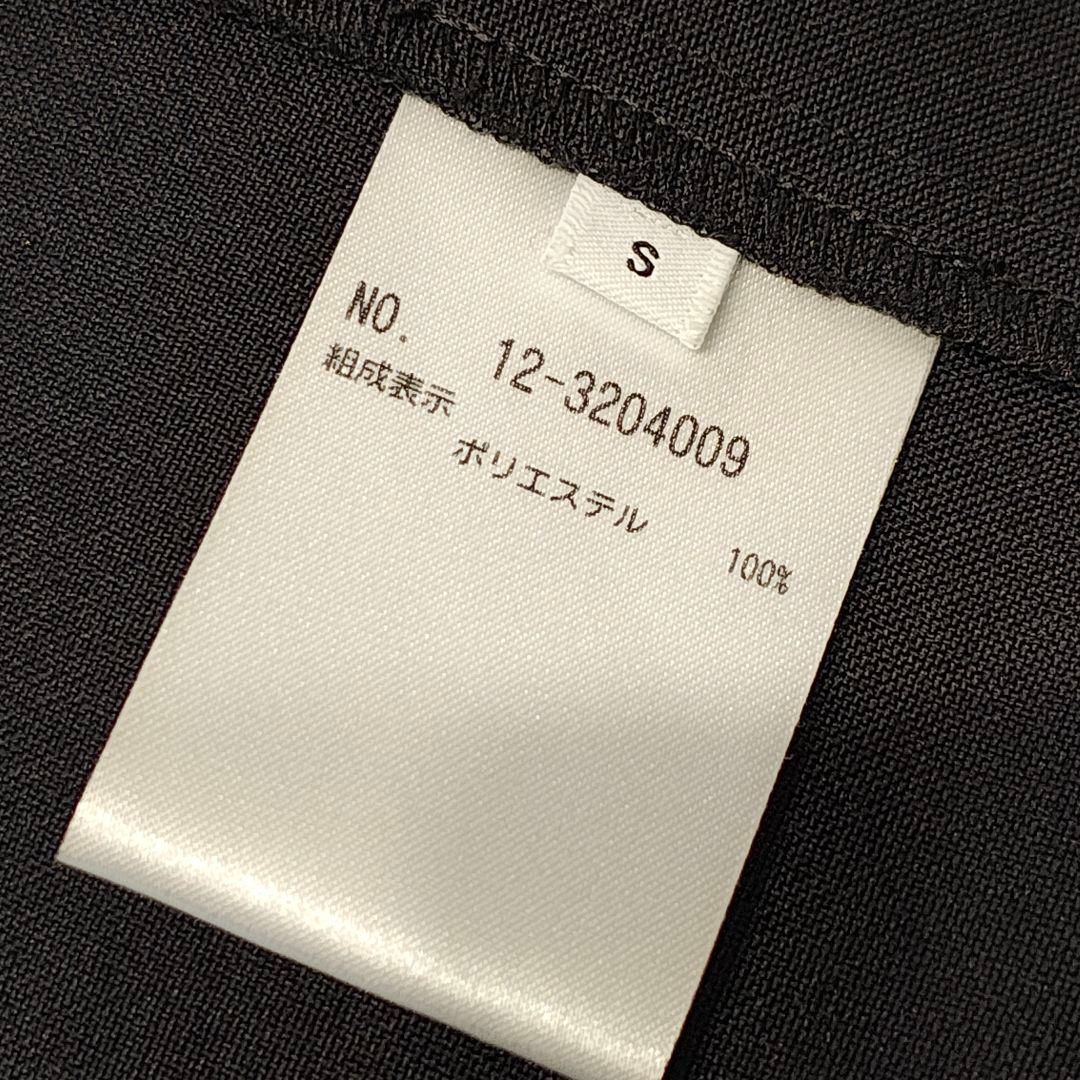 美品 PLST 洗濯可 ノーカラージャケット パンツ セットアップ スーツ 黒