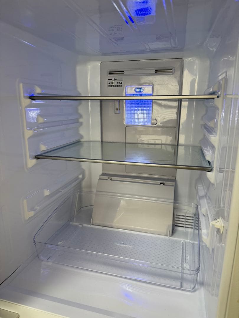 SHARP SJ-GD14E-W ガラス扉