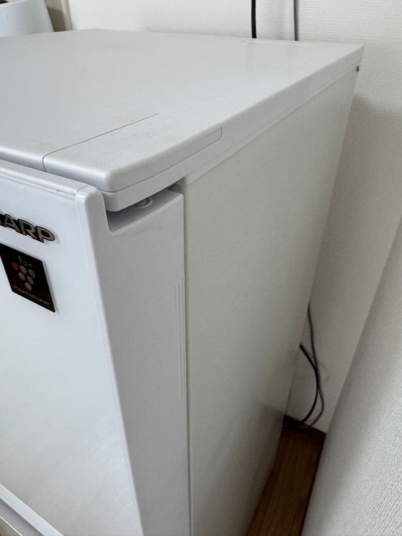 SHARP SJ-GD14E-W ガラス扉