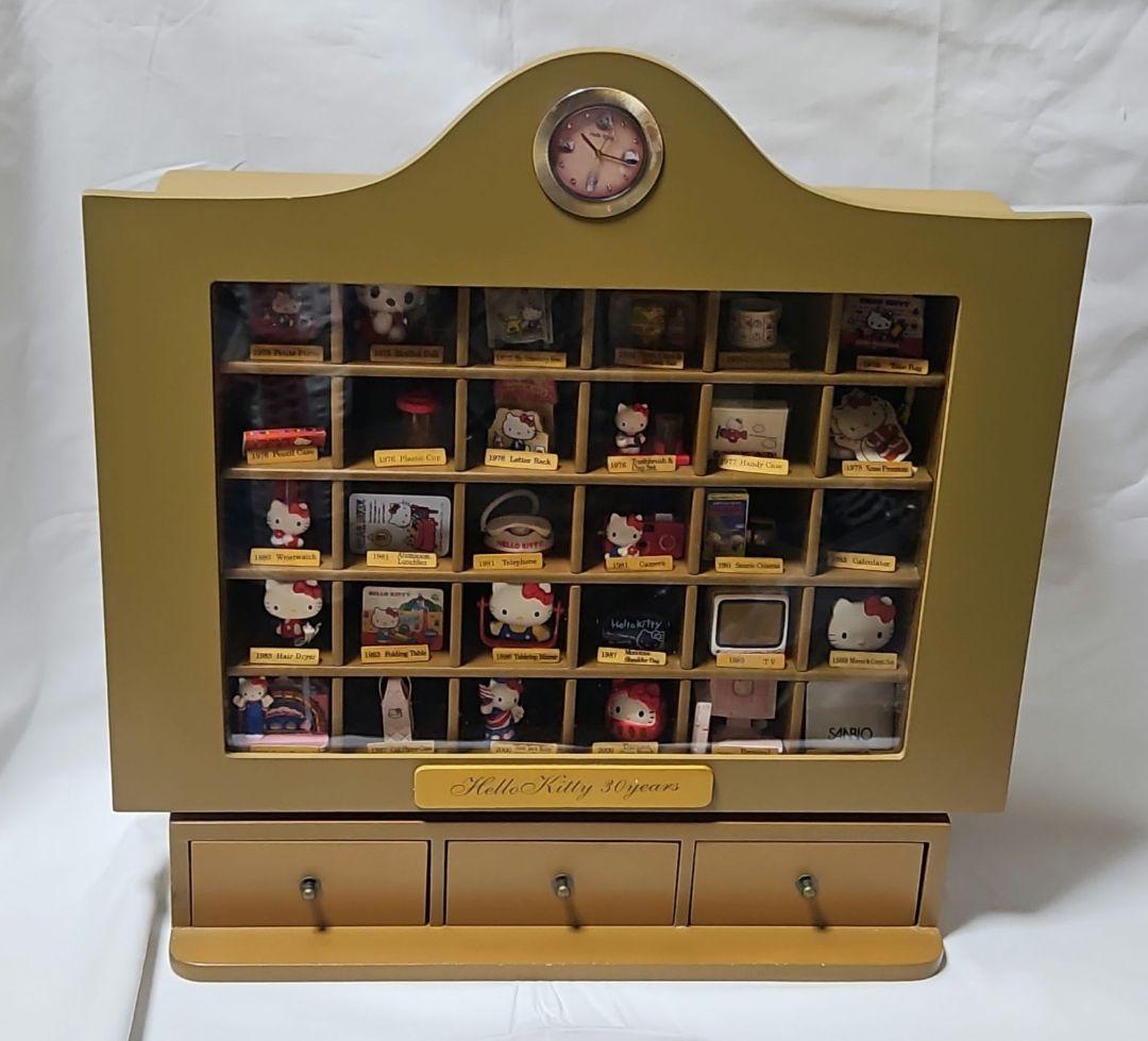 d*7様 ハローキティ30周年記念　ミニチュアコレクション　クロック　レア