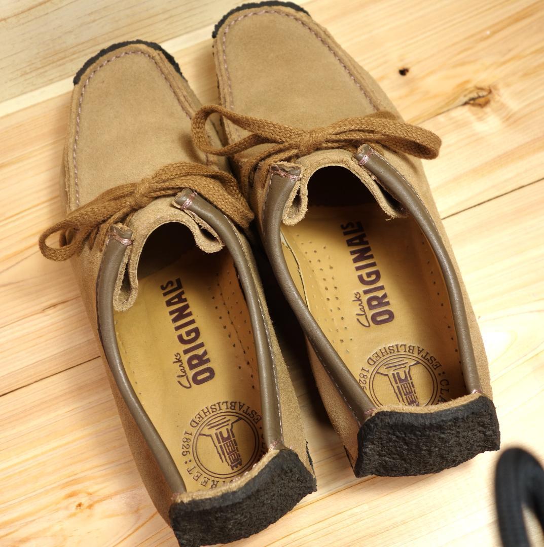 Clarks クラークスオリジナルズ ナタリー UK4 スエード モカシン