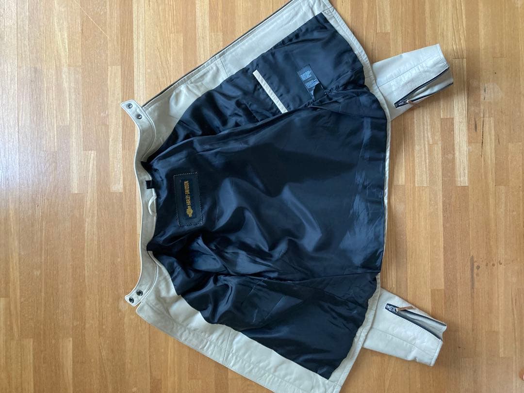 Harley Davidson シングルライダースジャケット 女性用Mサイズ