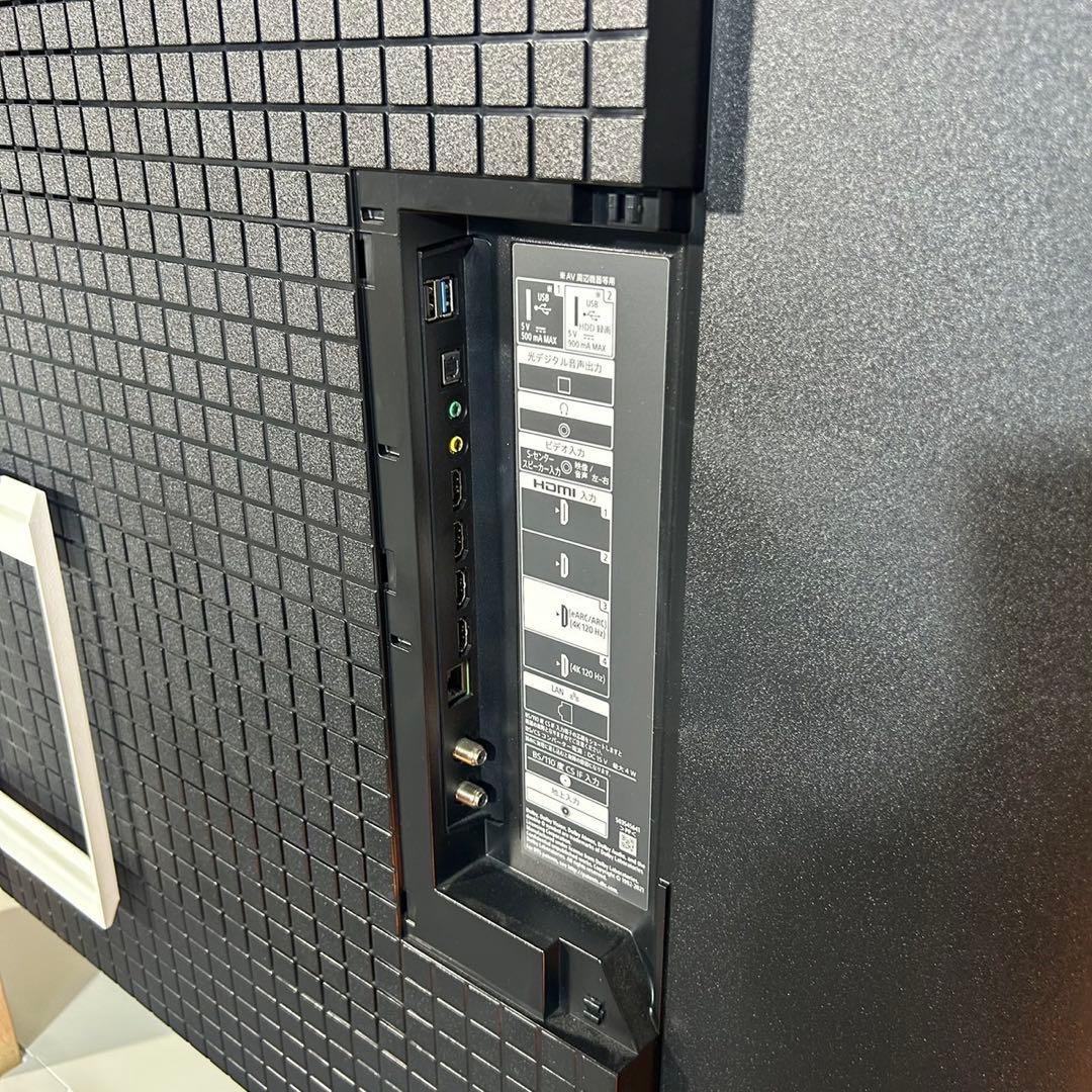 SONY 有機ELテレビ XRJ-77A80K 77V型 2022年製 I054