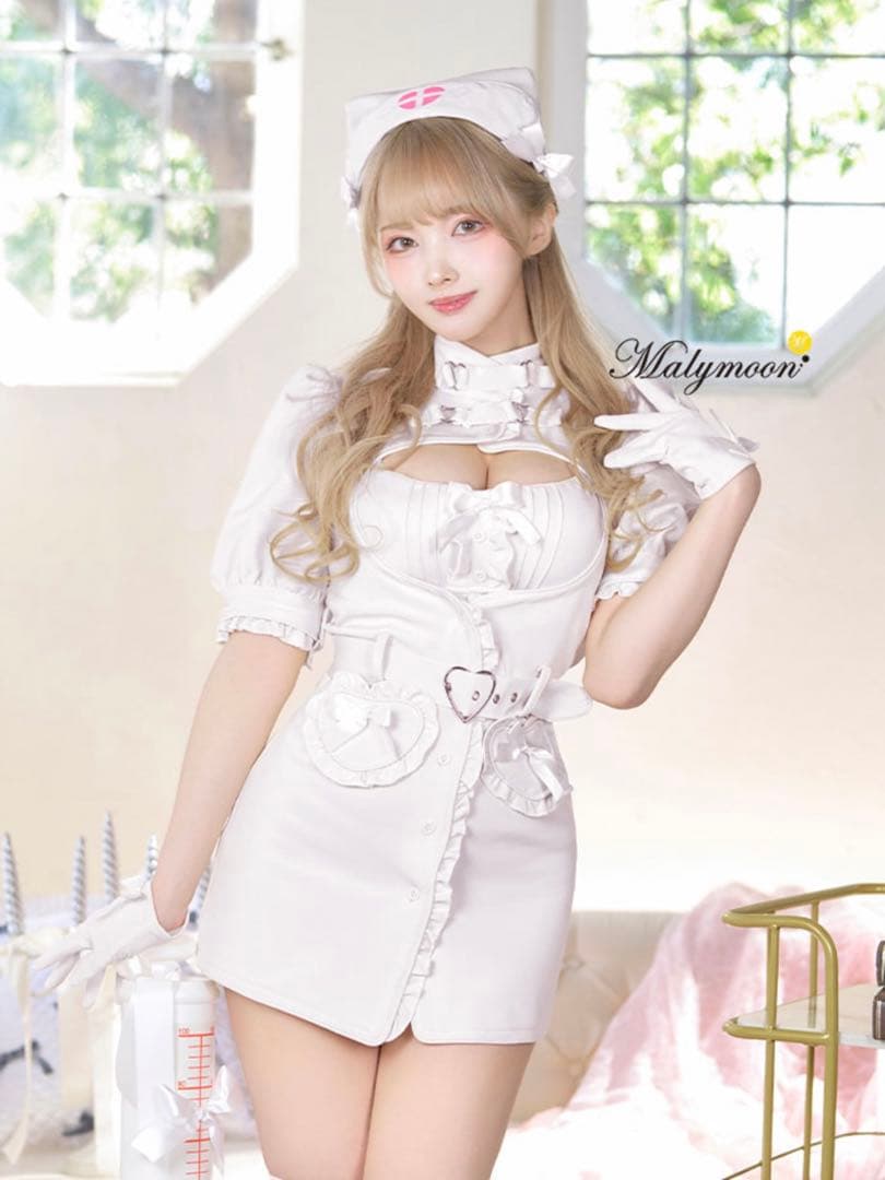 【送料込】マリームーン ルミナスハートナース ホワイト 白