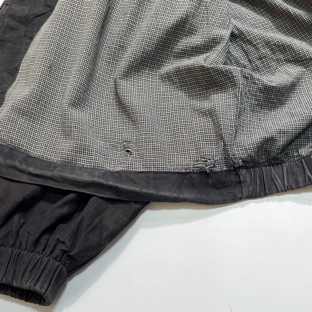 90s ティンバーランド スイングトップ 炭黒 ピーチスキン 2XL 7629