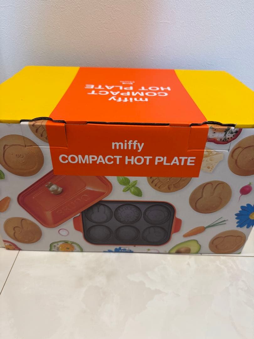 BRUNO ブルーノ ミッフィー コンパクトホットプレート 美品