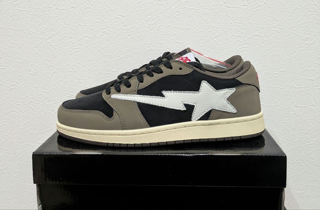 新品 Indigo Studios BAPE × Travis 27cm