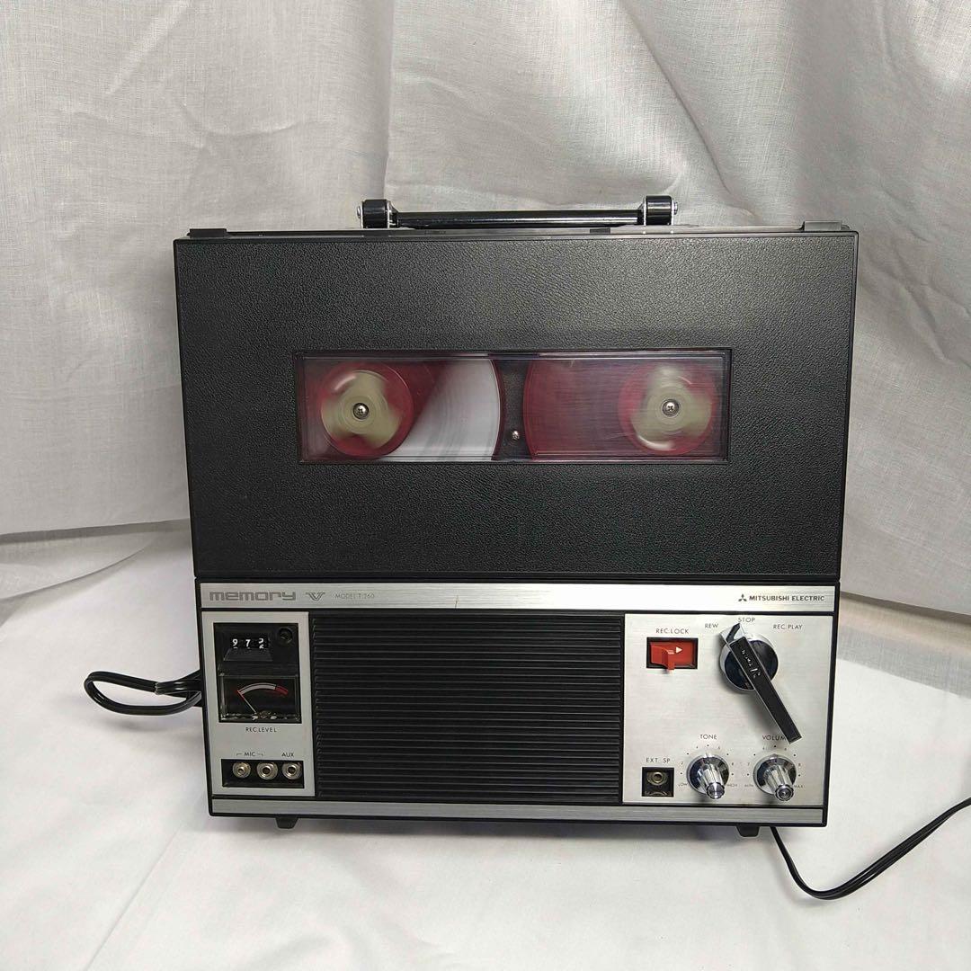 MITSUBISHI MEMORY T-260 ポータブルオープンリールデッキ