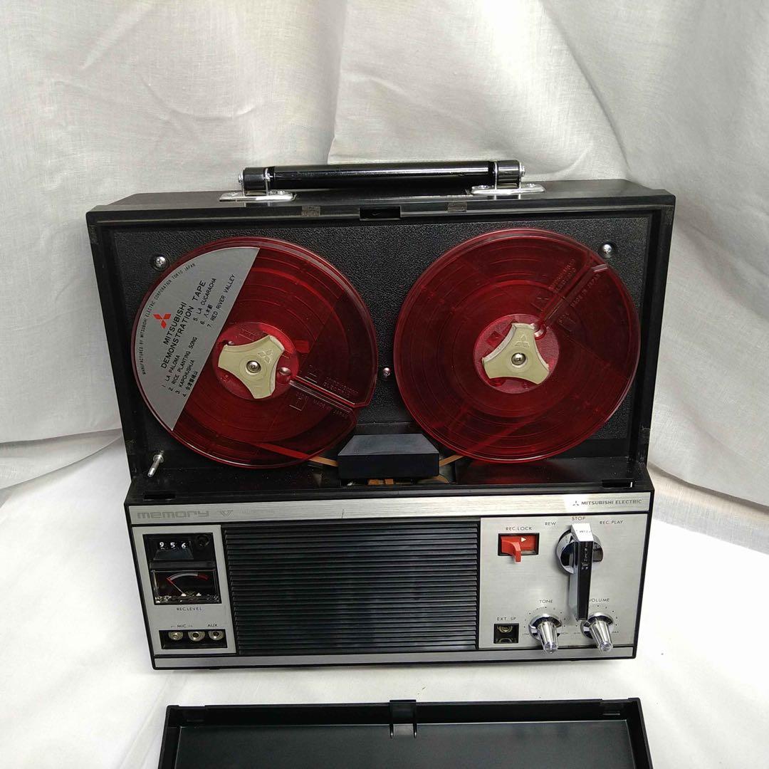 MITSUBISHI MEMORY T-260 ポータブルオープンリールデッキ