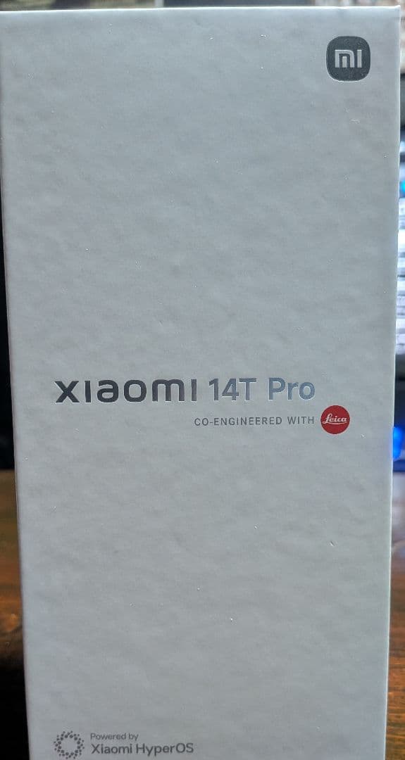 スマートフォン本体 Xiaomi 14T Pro Titan Black 12GB/512GB