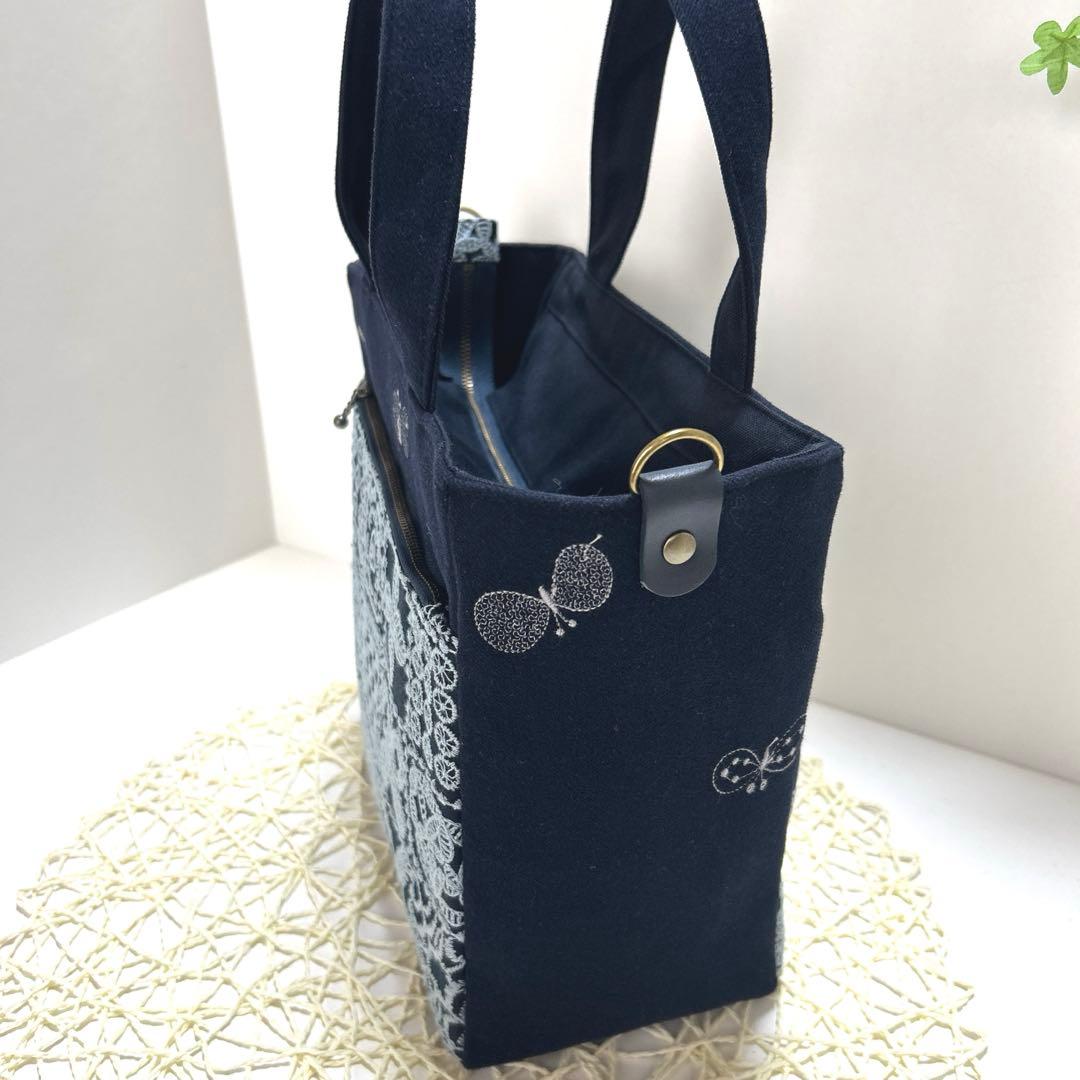 「専用」ミナペルホネンスクエアトートバッグ　ハンドメイド