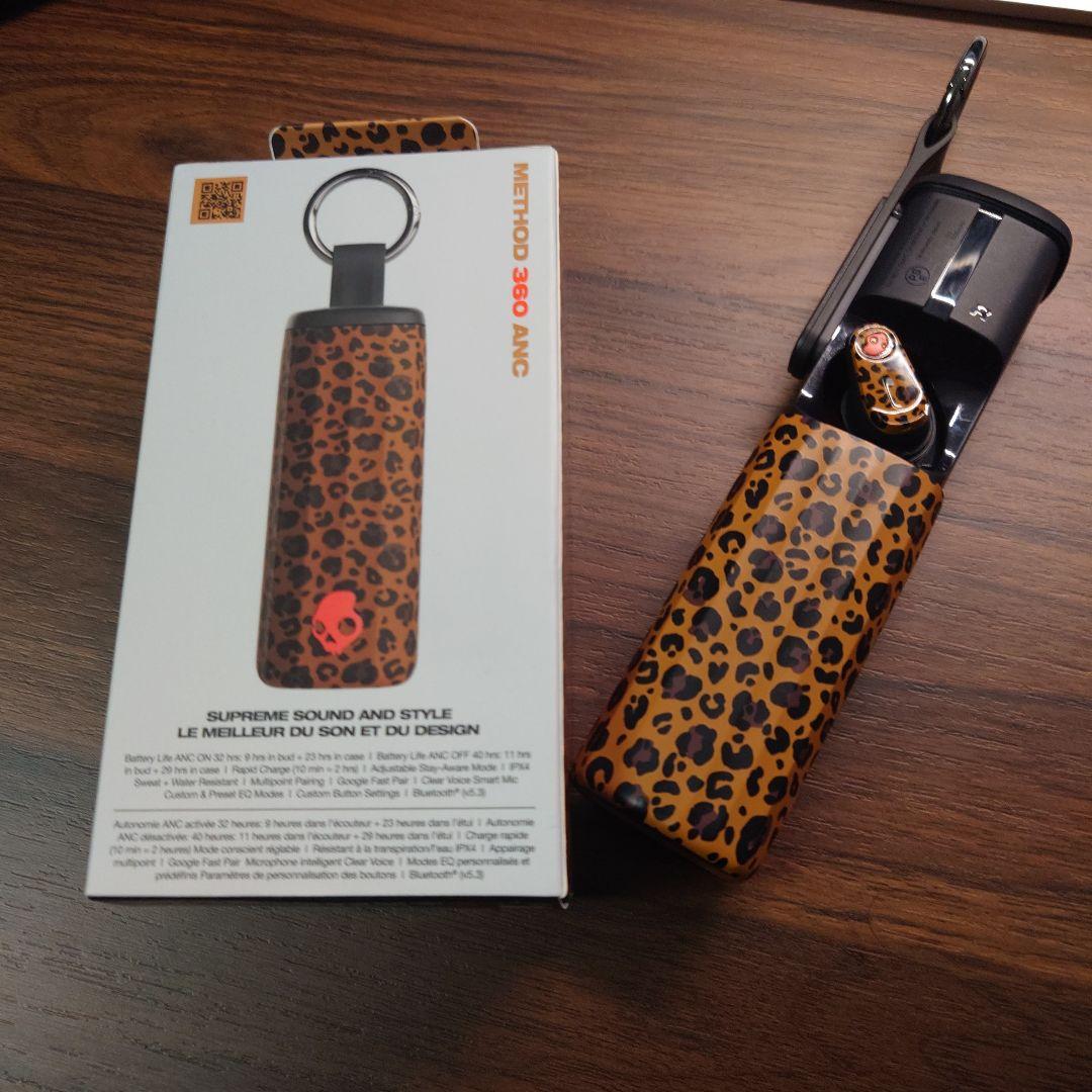 イヤホン Skullcandy METHOD 360 ANC Leopard